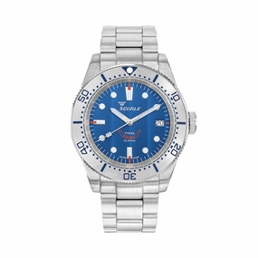 1545 Steel 40mm - Blue on Bracelet
