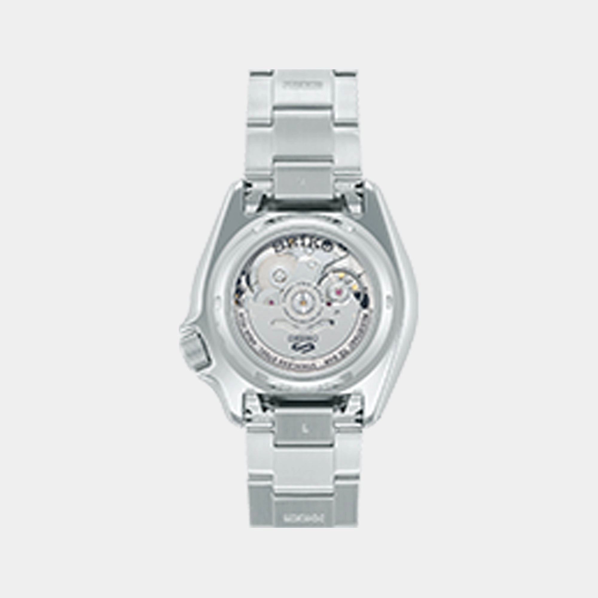 5 Sports Men Automatic Black Dial Analog Stainless Steel Watch SRPK13K1