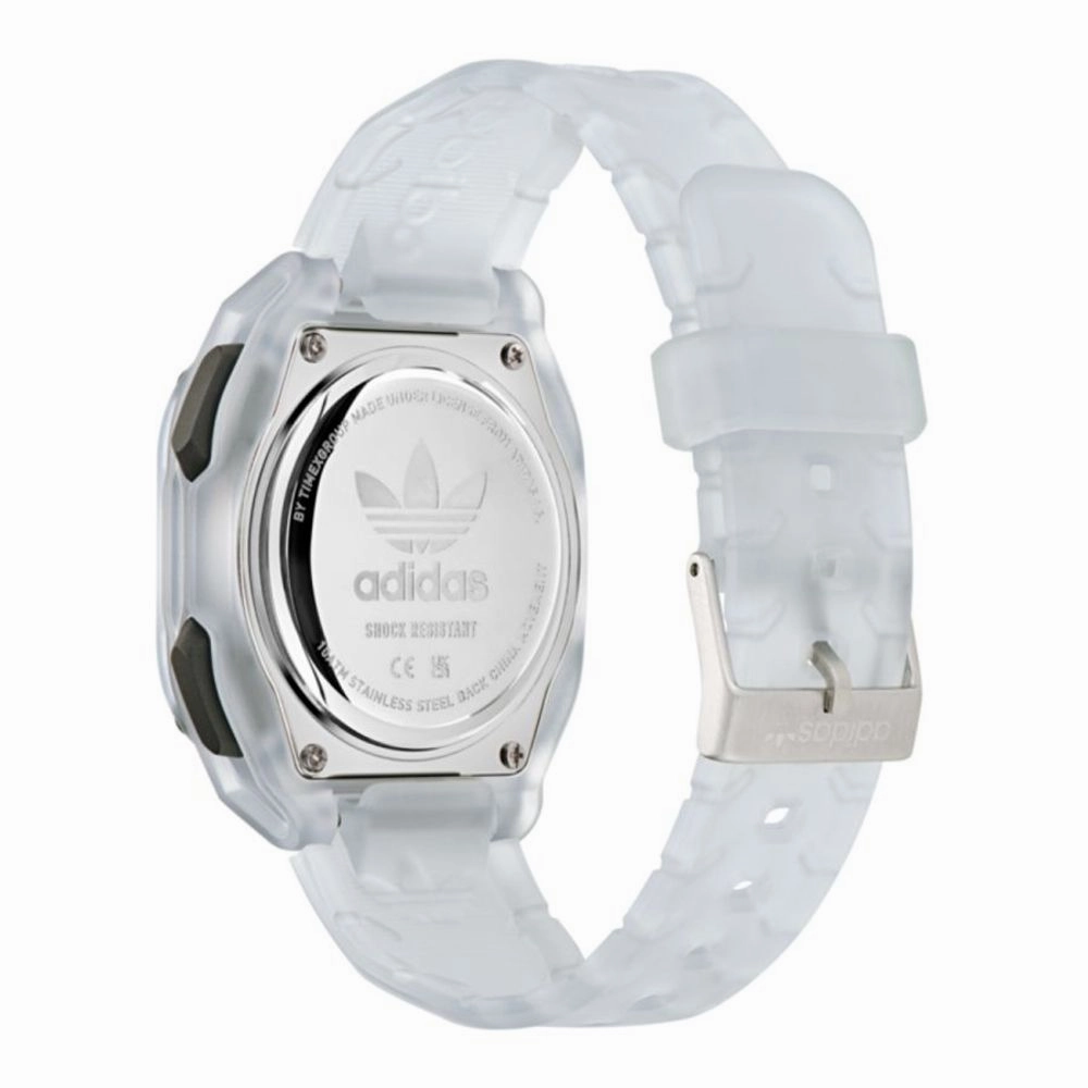 Adidas clear Silicone Men's Watch