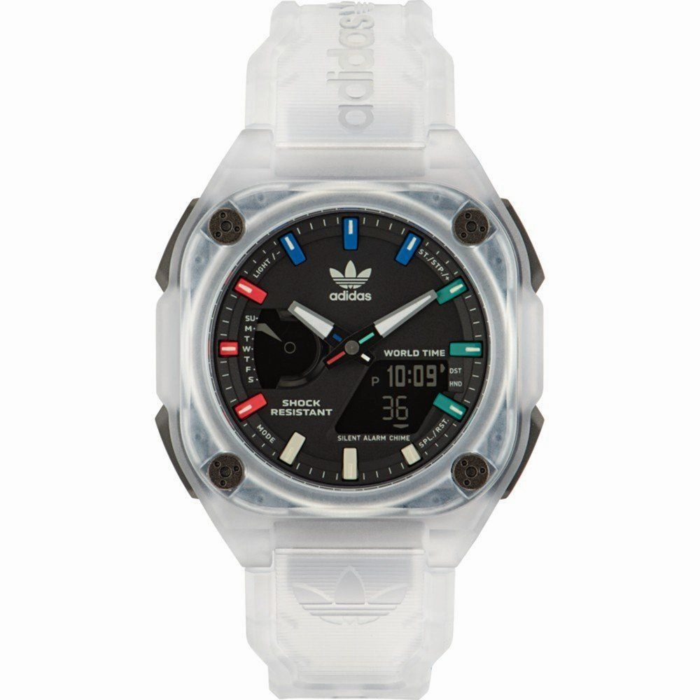 Adidas clear Silicone Men's Watch