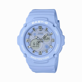 Baby-G Analog Digital Blue Resin Band Watch BGA270FL-2A
