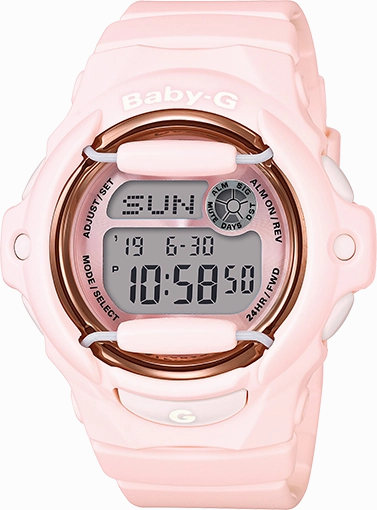 Baby-G BG169G-4 Pink Champagne Womens Watch