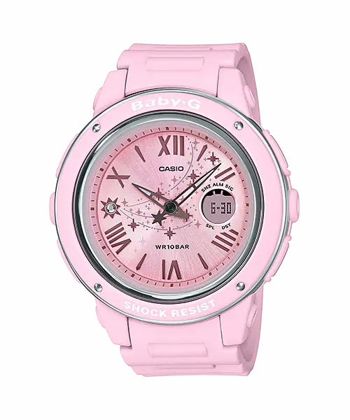 Baby-G Bright Shooting Stars Style Shining Crystal Watch BGA-150ST-4A