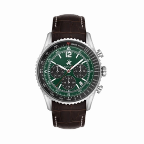 BHPC-BP3723X.372 - Leather Strap Multifunction Watch For Men