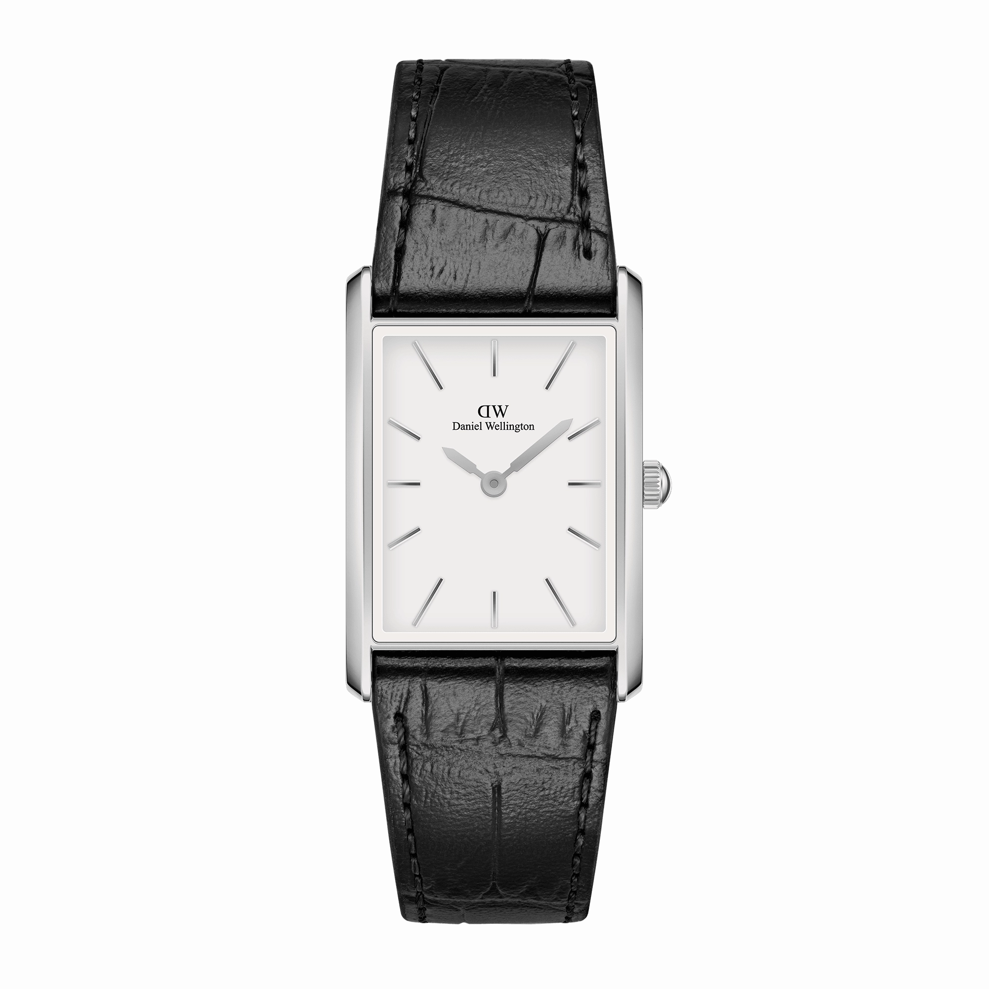 Bound Black Crocodile Silver