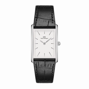 Bound Black Crocodile Silver
