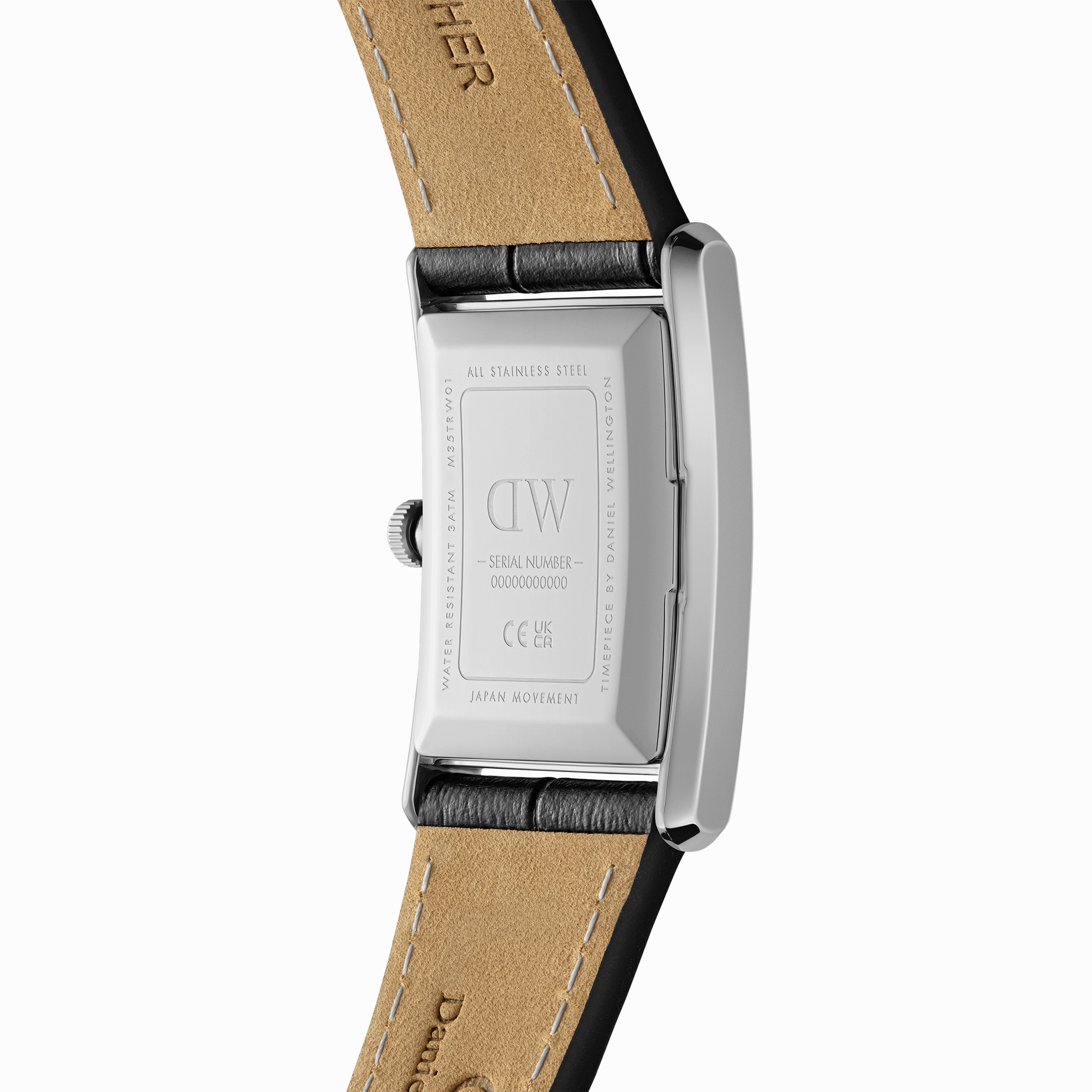 Bound Black Crocodile Silver