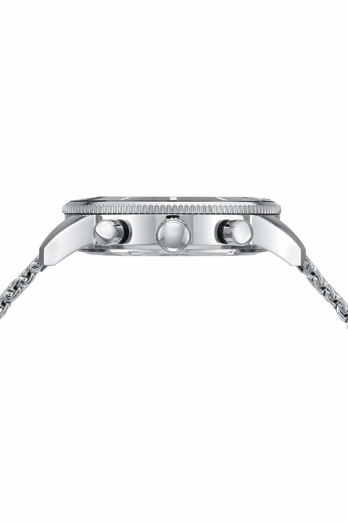 Brandon Men's Stainless Steel Silver Watch 1011BBRS