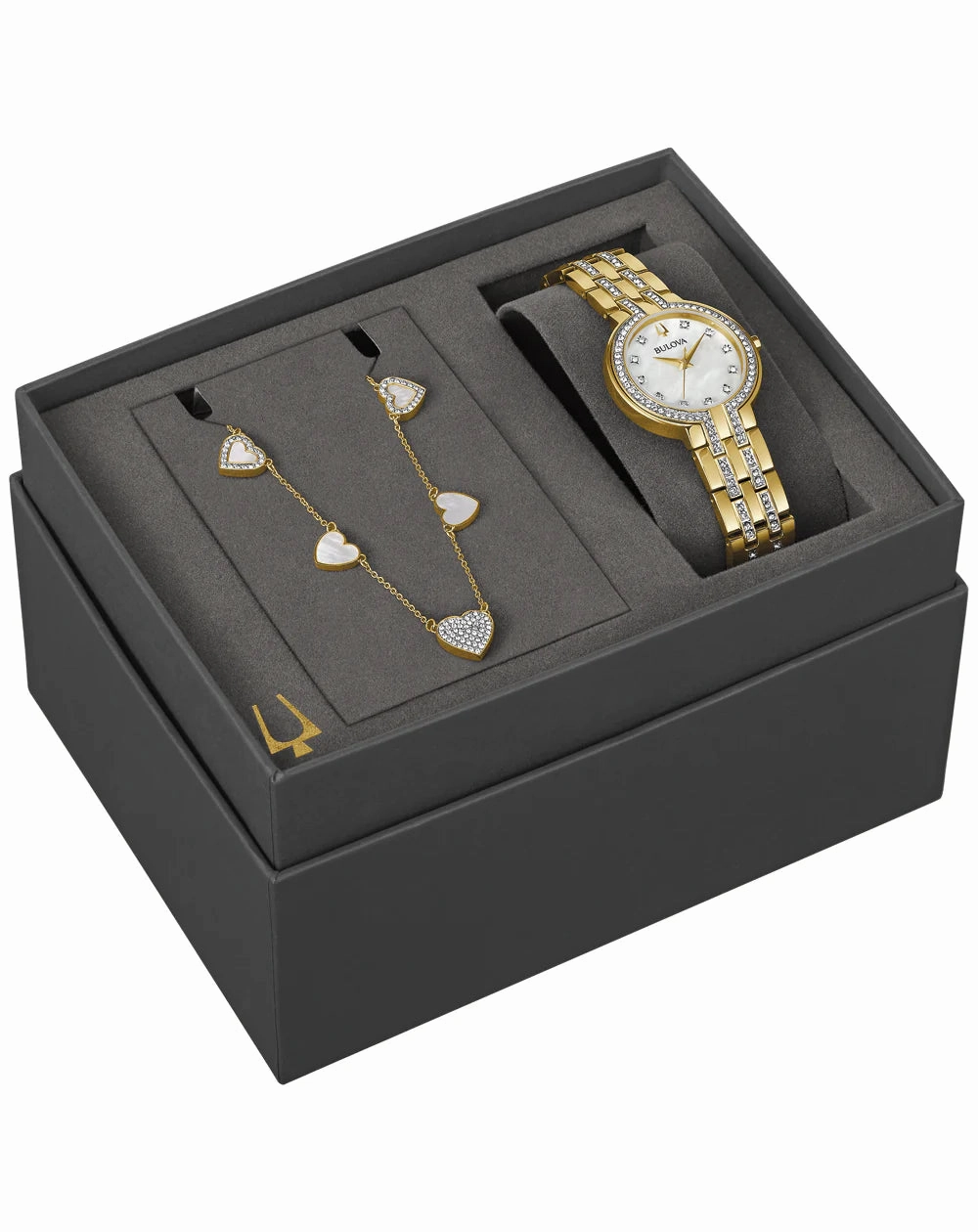 Bulova - Classic Crystal Watch Gold