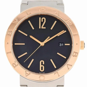 Bvlgari pink gold Stainless Steel Wristwatch (Pre-Owned)