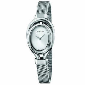 Calvin Klein - Microbelt orologio donna argento K5H23126