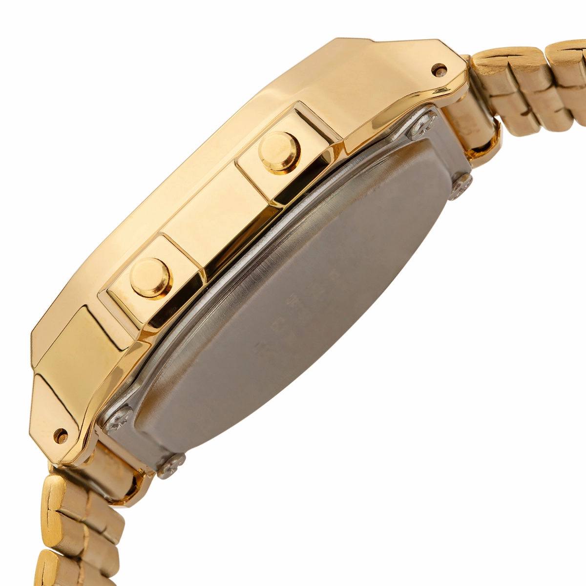 Casio A168WG-9WDF Men's Multi-Function Gold-Tone Base Metal Bracelet Watch