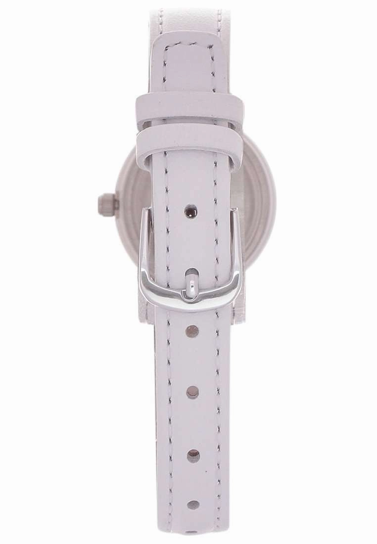 Casio Analog LQ-139L-7B White Leather Strap Women's Watch