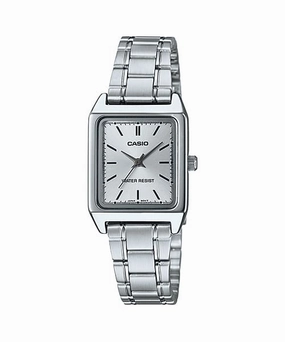 Casio Analog Silver Stainless Steel Watch LTPV007D-7E