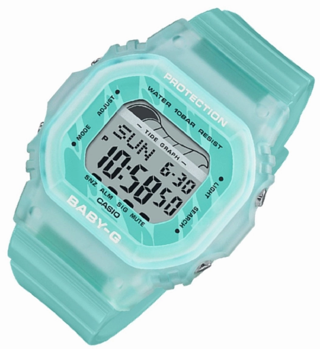 Casio Baby-g BLX-565S-2DR Digital Rubber Strap Watch For Women