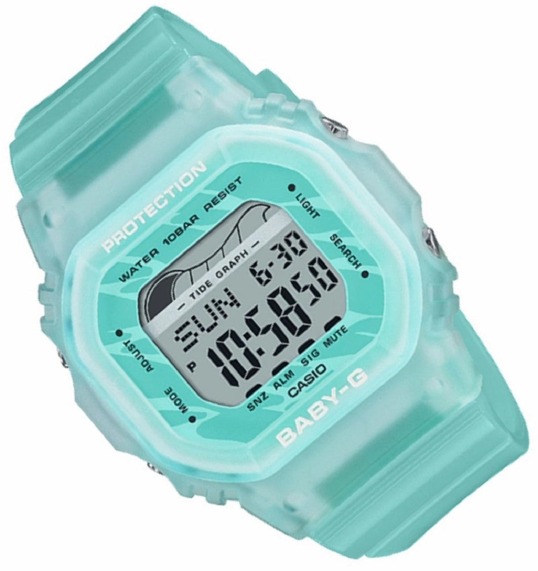 Casio Baby-g BLX-565S-2DR Digital Rubber Strap Watch For Women