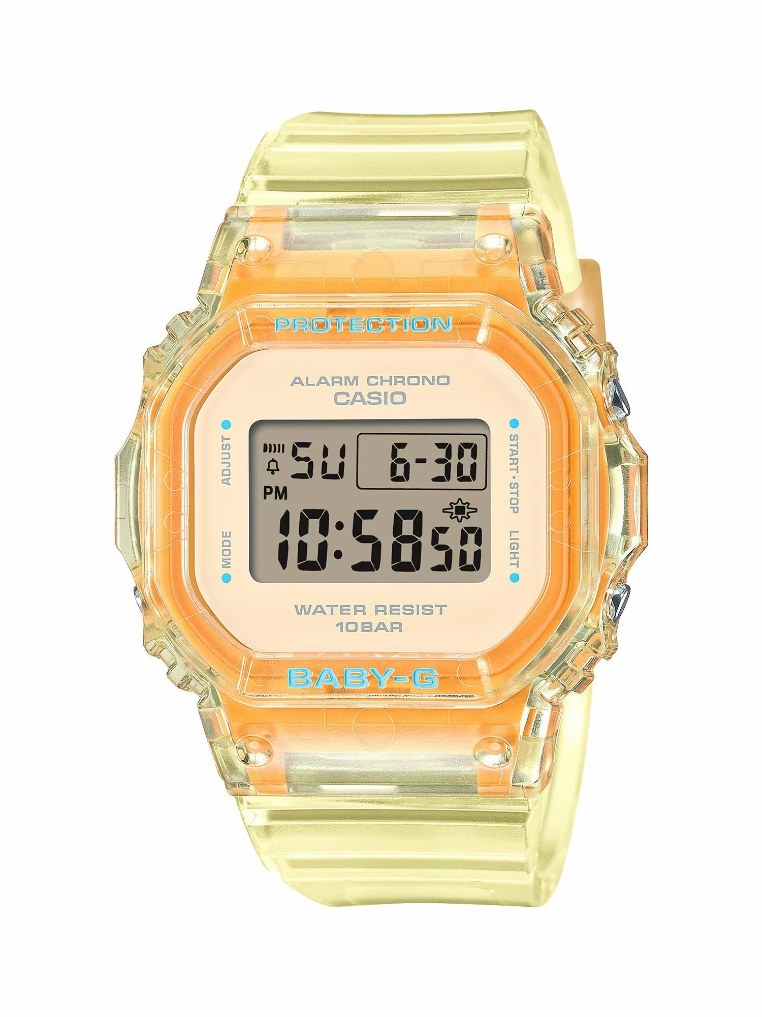 Casio Baby-G Perfect Summer Yellow/Translucent Watch BGD565SJ-9
