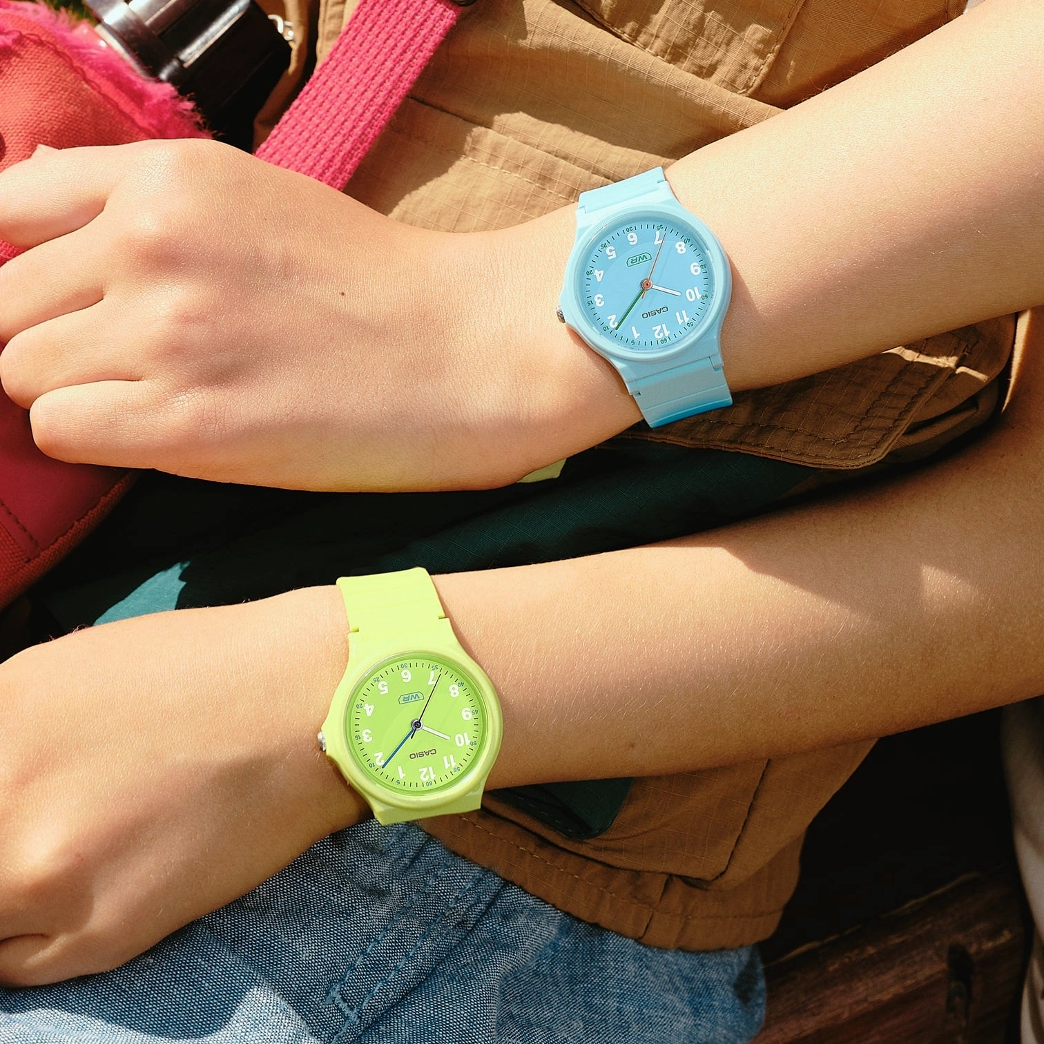 Casio Bio-Based Green Resin Band Watch LQ24B-3B