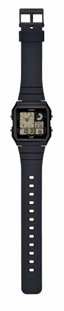 Casio Black Resin Band Watch LF20W-1A
