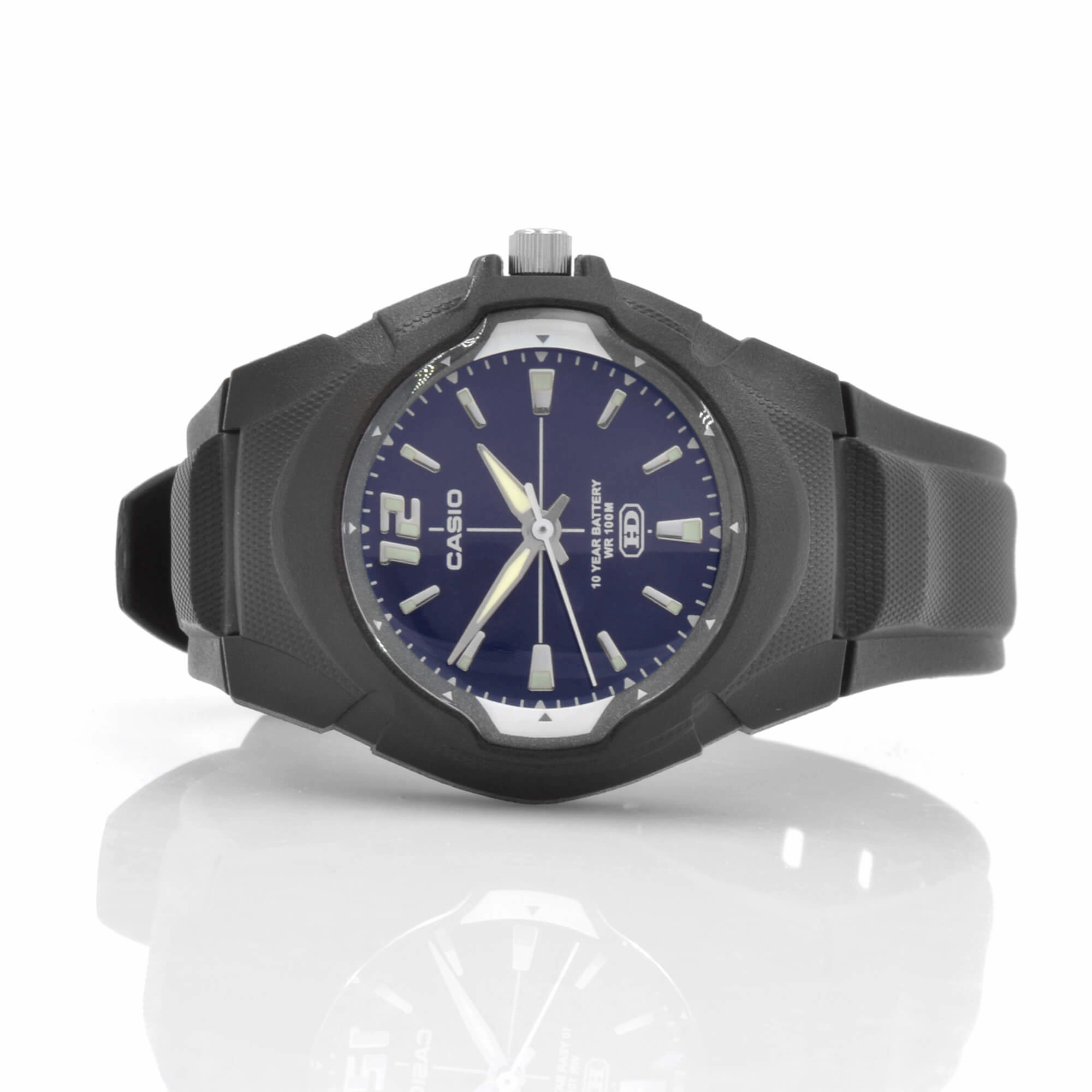 Casio Black Resin Case Black Band Watch | LX-600E-2AV