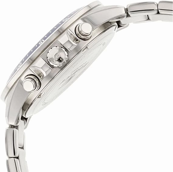 CASIO Edifice Chronograph Quartz Men Silver Watch EFV-540D-7AVUEF