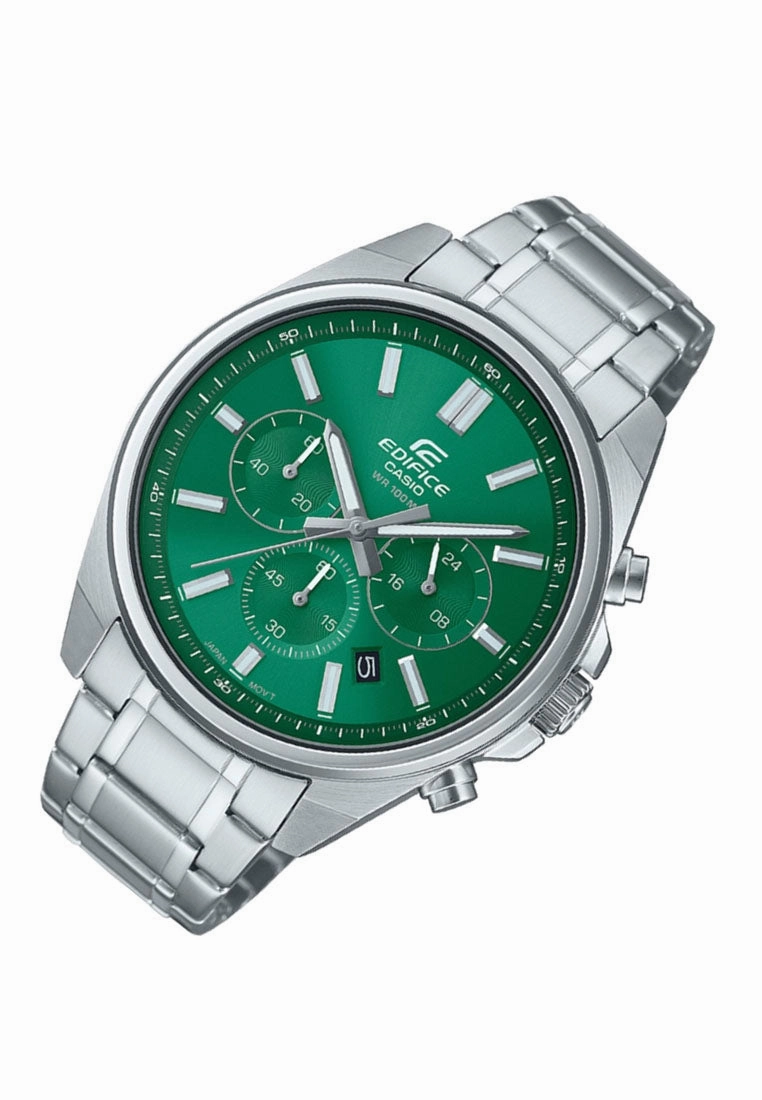 Casio Edifice EFV-650D-3A Chronograph Stainless Steel Strap Watch for Men