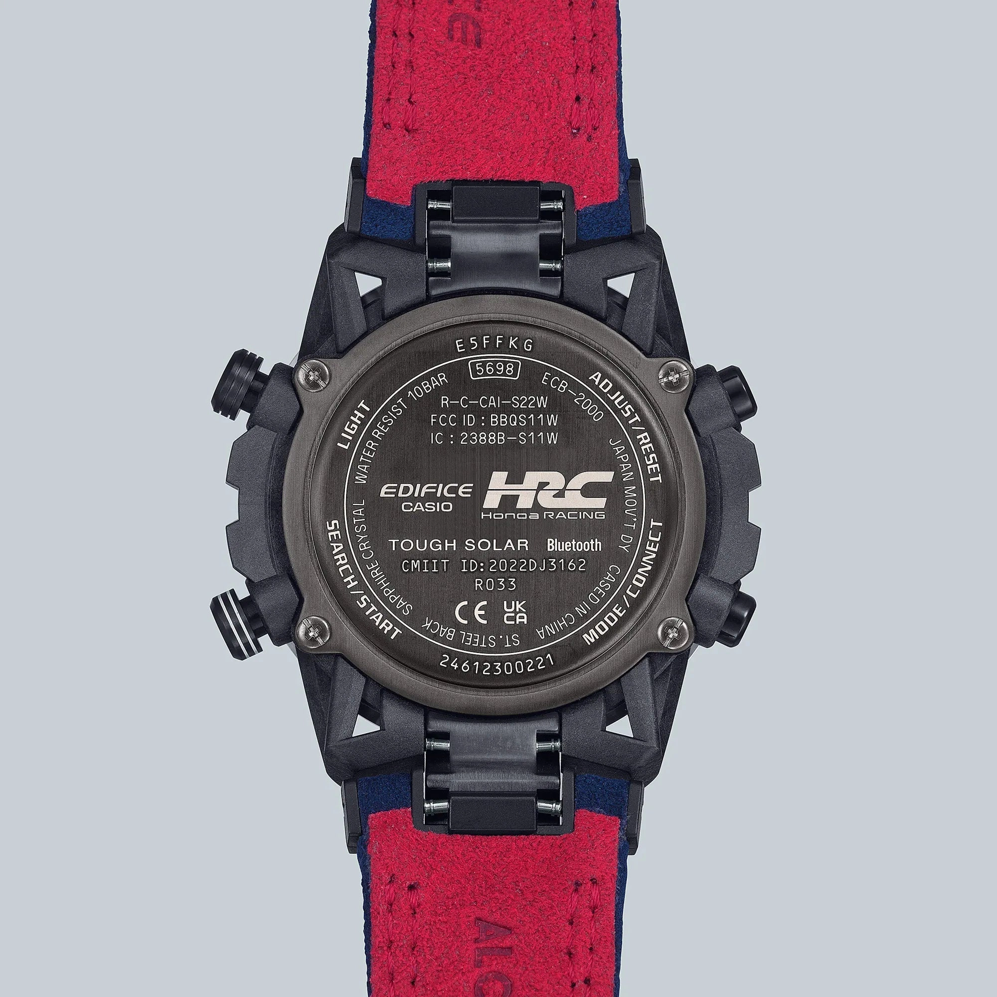 Casio Edifice HONDA RACING Tough Solar Bluetooth Mens Watch ECB2000HR-1A