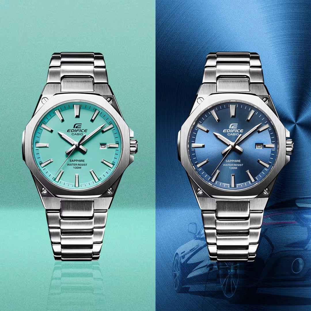 Casio EDIFICE SLIM series with Sapphire Crystal Men's Watch EFRS108D-2BV