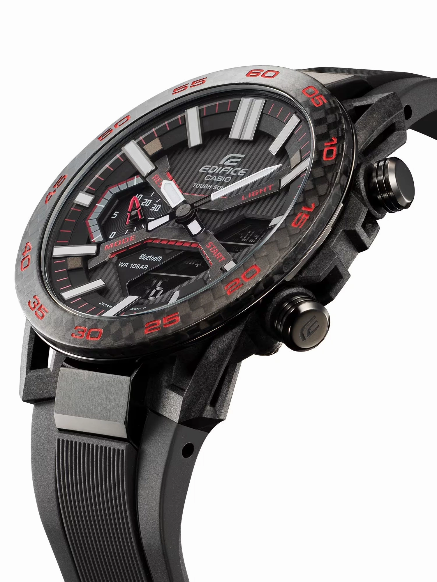 Casio EDIFICE SOSPENSIONE Men's Tough Solar Bluetooth Watch ECB-2000PB-1A