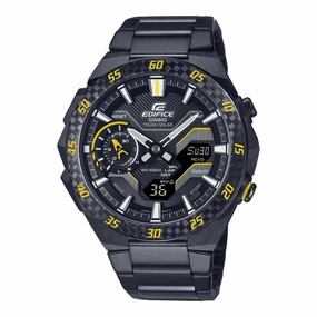 CASIO EDIFICE WINDFLOW MENS 100M BLUETOOTH SOLAR - ECB-2200RC-1A9DF
