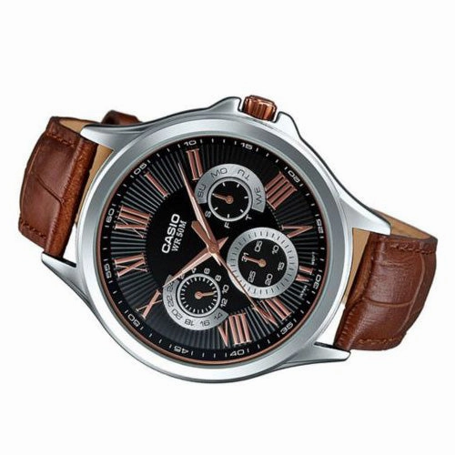 CASIO ENTICER Brown Analog Quartz Men's Watch MTP-E308L-1AVDF