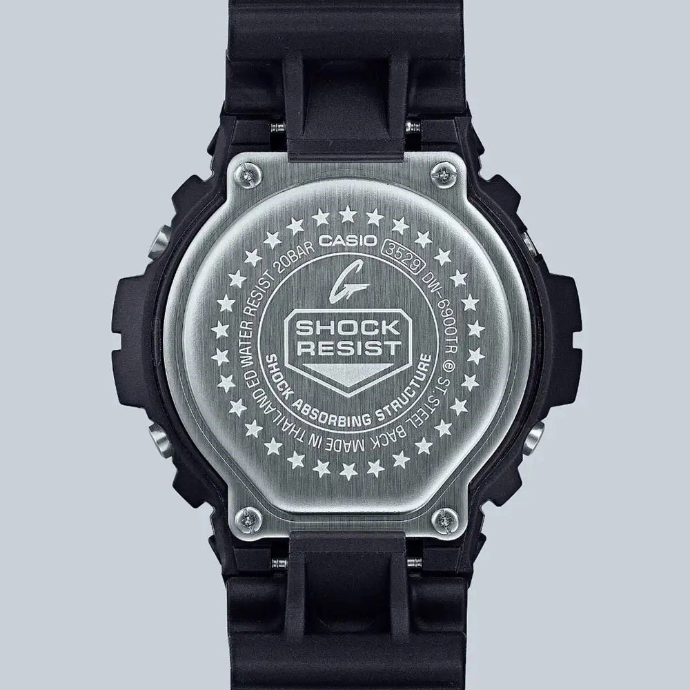 Casio G Shock 30th Anniversary Edition Digital Watch Black DW-6900TR-1ER