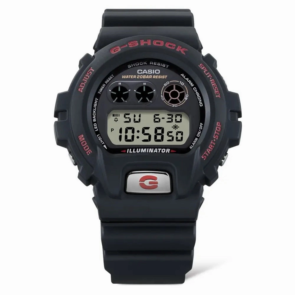 Casio G Shock 30th Anniversary Edition Digital Watch Black DW-6900TR-1ER