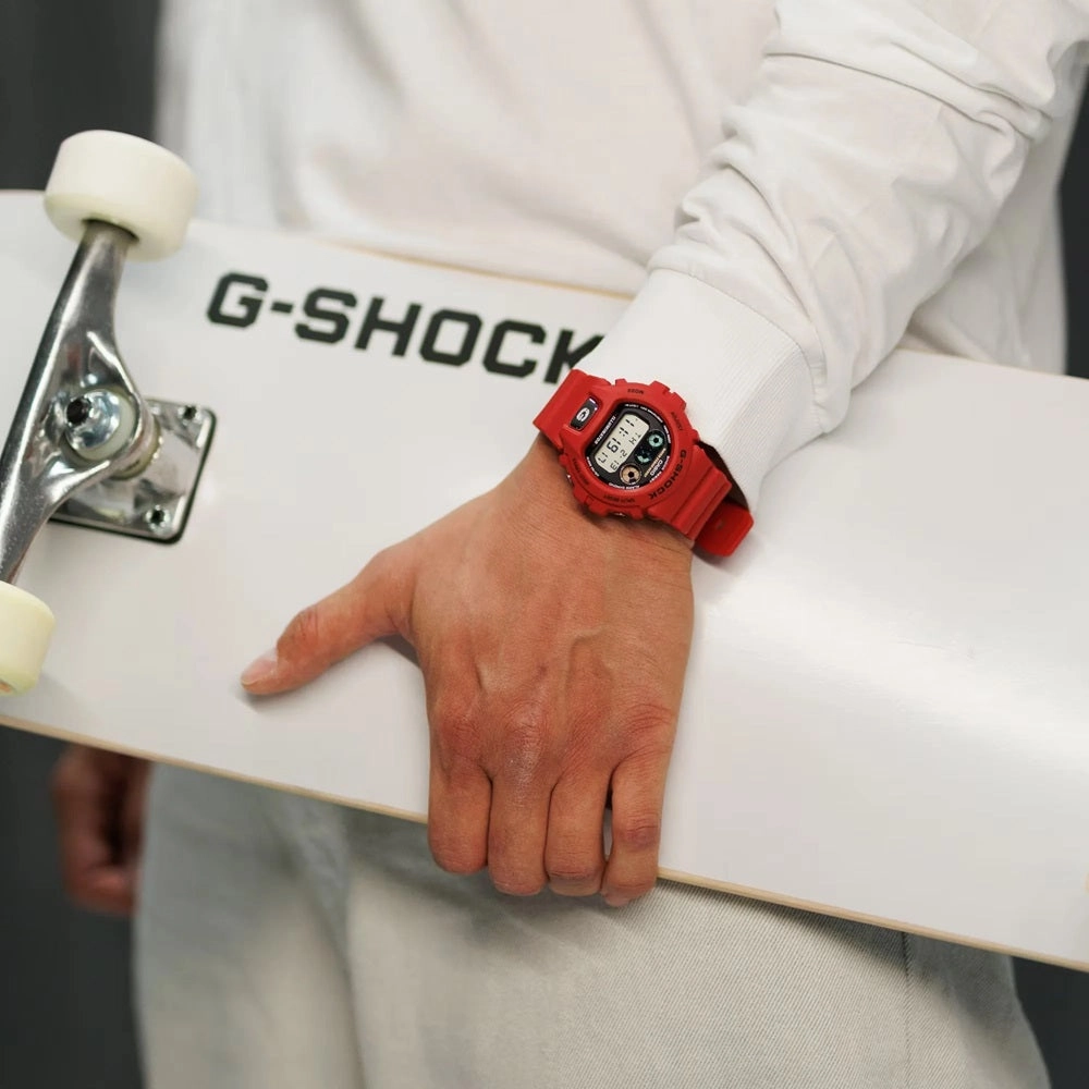 Casio G Shock 30th Anniversary Edition Digital Watch Red DW-6900TR-4ER