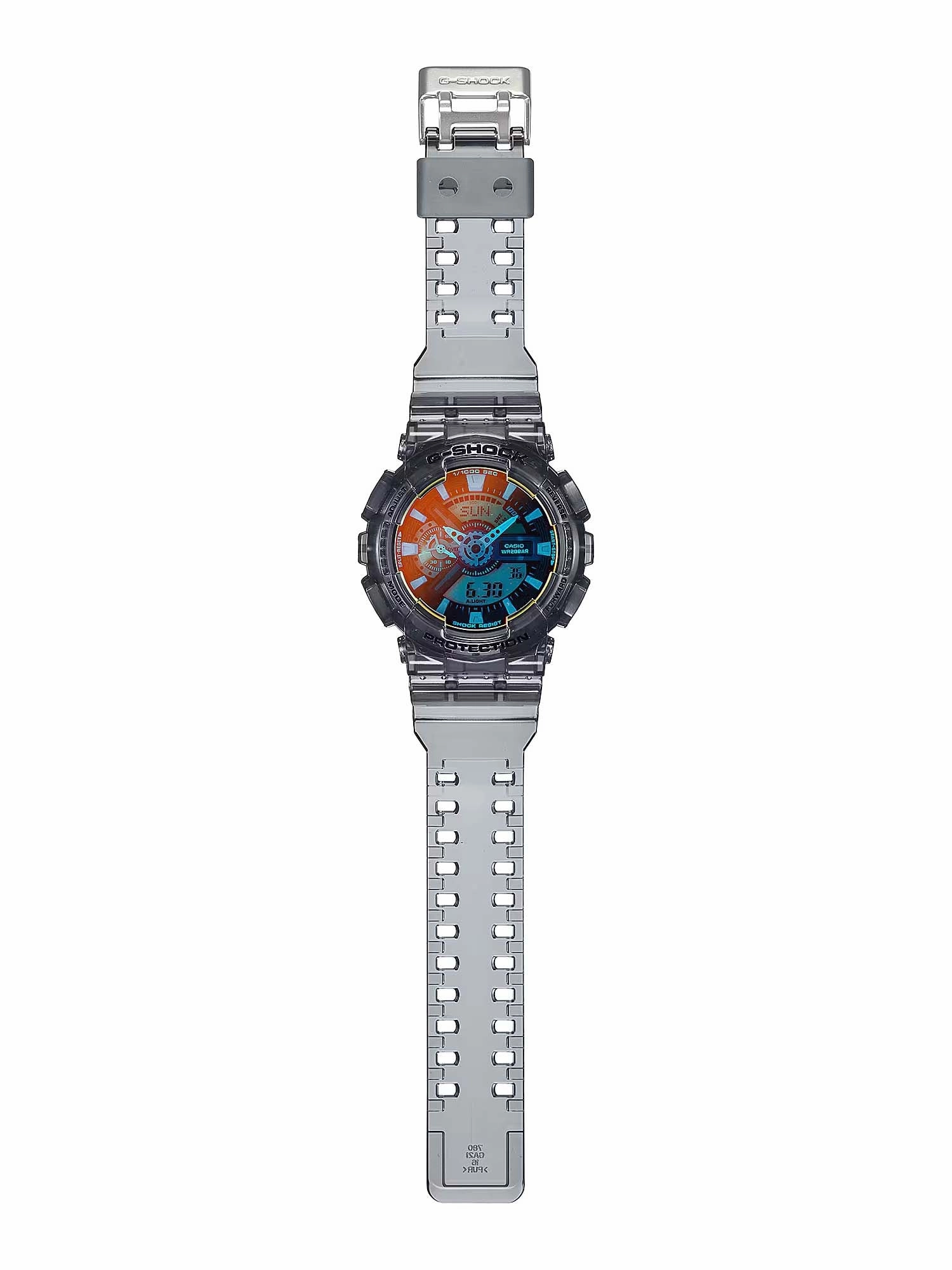Casio G-Shock BEACH TIME LAPSE Translucent Ana-Digi Mens Watch GA110TLS-8A