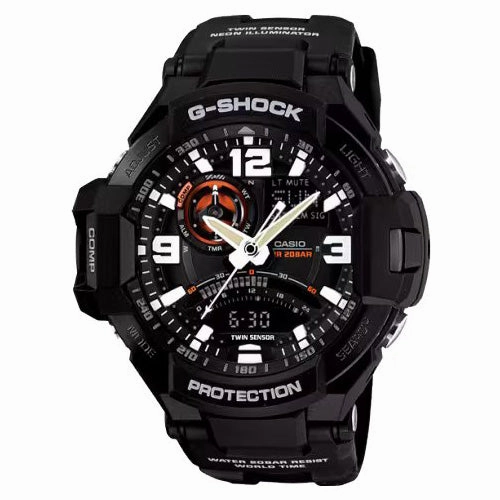 CASIO G-SHOCK Black Analog-Digital Quartz Men's Watch GA-1000-1ADR