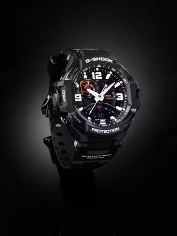 CASIO G-SHOCK Black Analog-Digital Quartz Men's Watch GA-1000-1ADR
