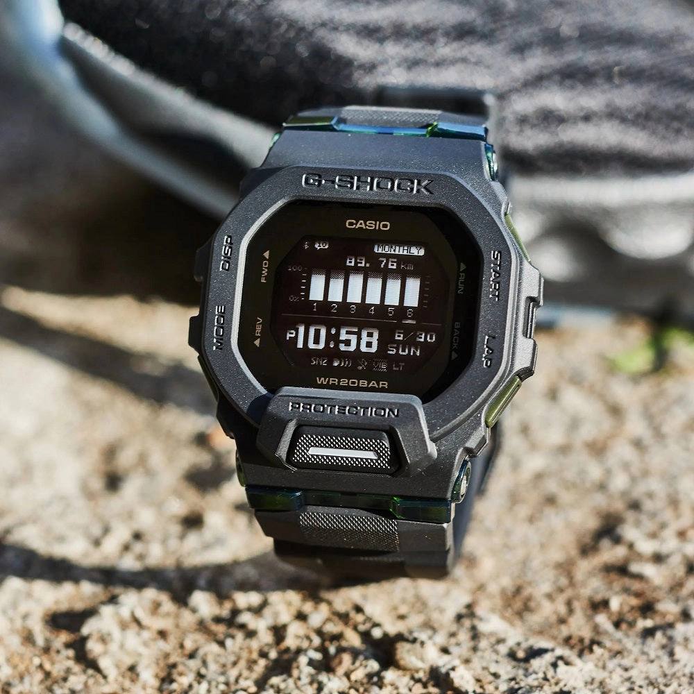 Casio G-Shock Digital Bluetooth Mens Watch GBD-200-1ER
