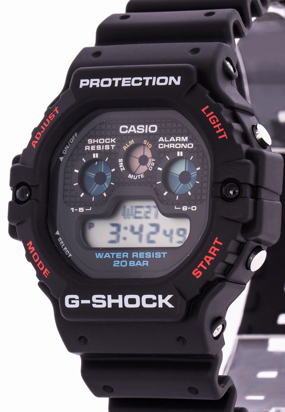 Casio G-shock DW-5900-1 Digital Rubber Strap Watch For Men