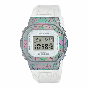 Casio G-Shock for Ladies' 40th Anniversary Adventurer's Stone Limited Edition White Translucent Hot Stamped Resin Band Watch GMS5640GEM-7D GM-S5640GEM-7D GM-S5640GEM-7