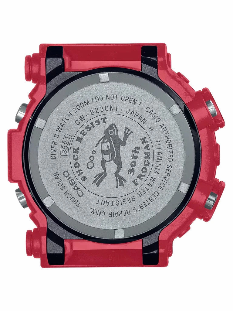 Casio G-Shock FROGMAN RED 30th Anniversary Limited Edition Mens Watch GW8230NT-4