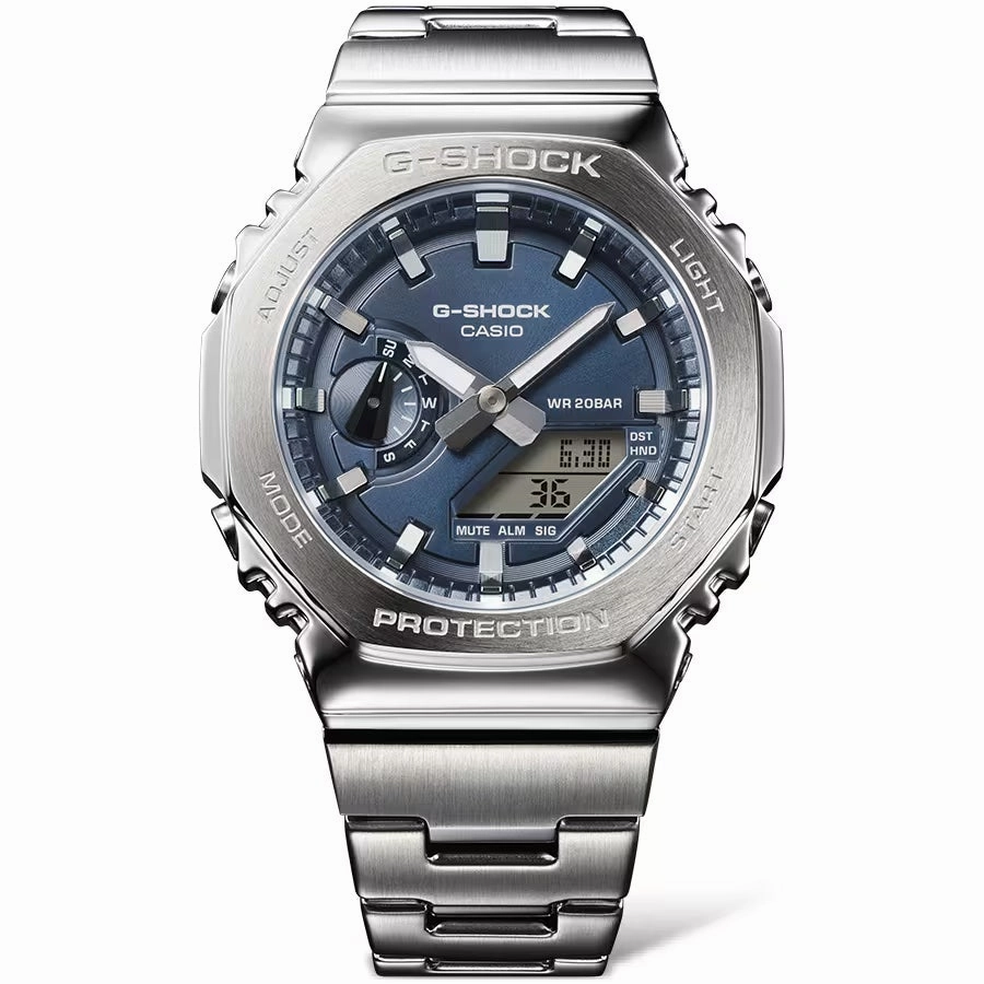 Casio G-Shock G-STEEL METALLIC Analog-Digital Mens Watch GM2110D-2B