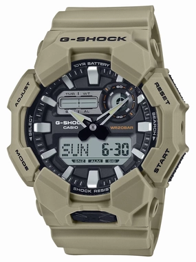 Casio G-Shock GA010-5A Bio-Resin High-Brightness LED Brown Mens Watch