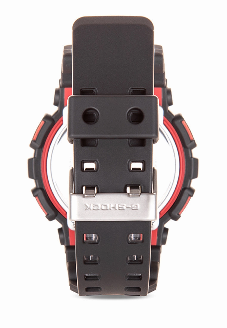 Casio G-shock GA-100-1A4DR Digital Analog Rubber Strap Watch For Men