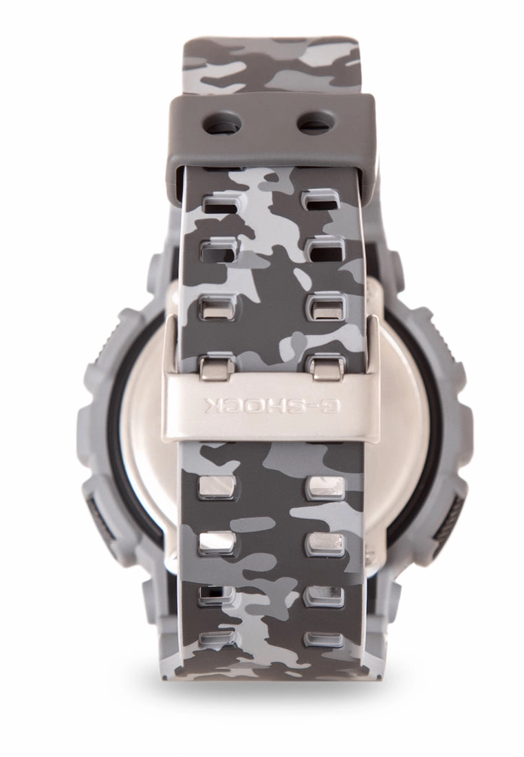 Casio G-shock GA-100CM-8A Digital Analog Rubber Strap Watch For Men