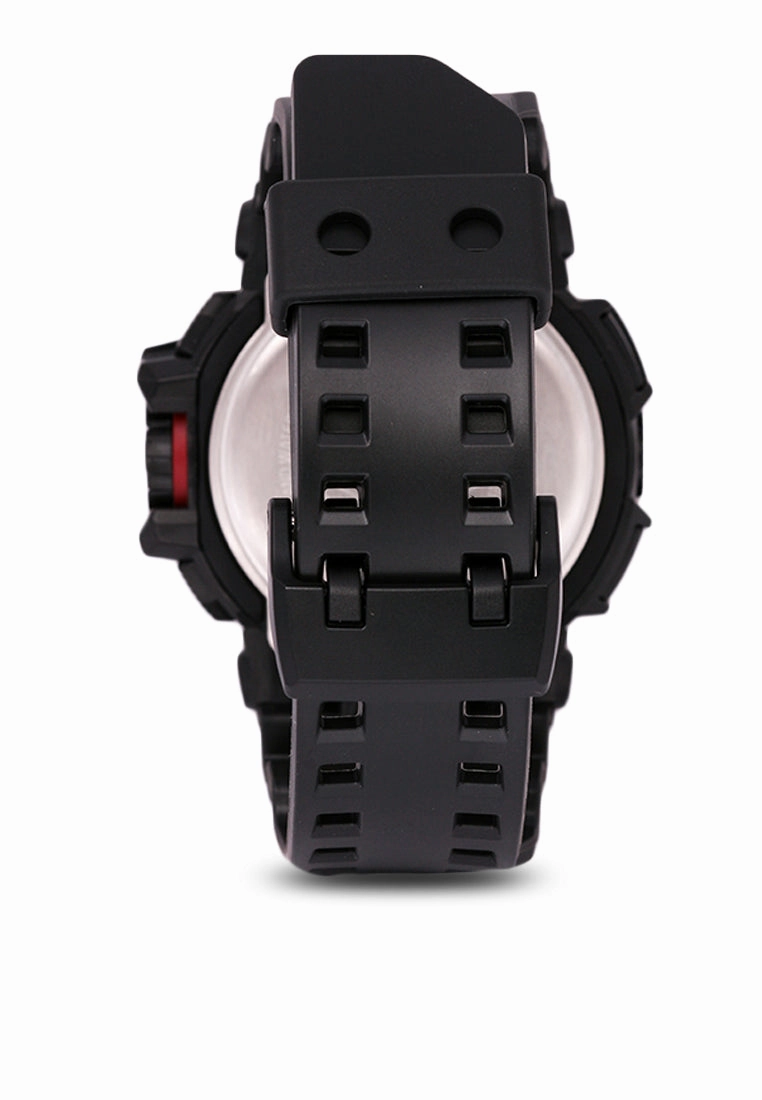 Casio G-shock GA-400-1B Digital Analog Rubber Strap Watch For Men