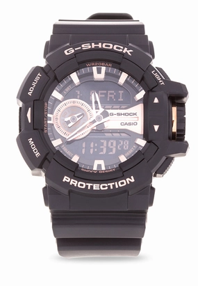 Casio G-shock GA-400GB-1A4DR Digital Analog Rubber Strap Watch For Men