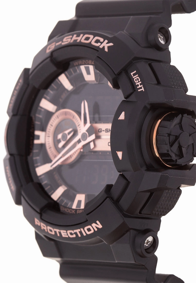 Casio G-shock GA-400GB-1A4DR Digital Analog Rubber Strap Watch For Men
