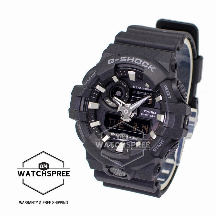 Casio G-Shock GA-700 Analog-Digital Watch GA700-1B