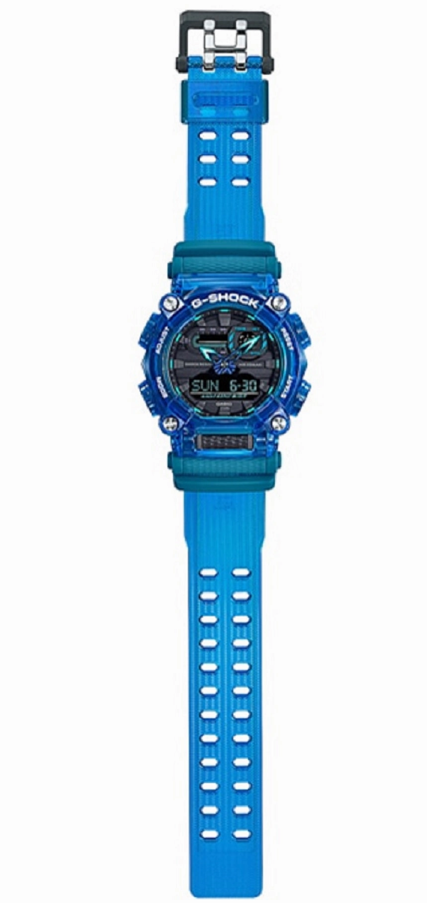 Casio G-shock GA-900SKL-2A Digital Analog Stainless Steel Strap Watch For Men